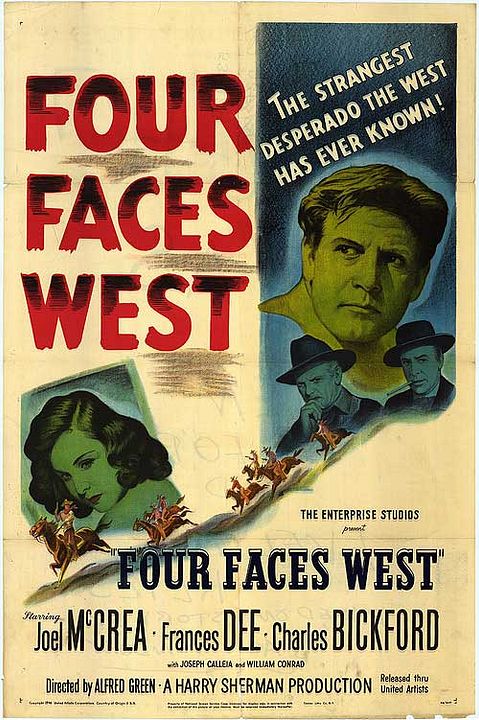 Four Faces West : Kinoposter