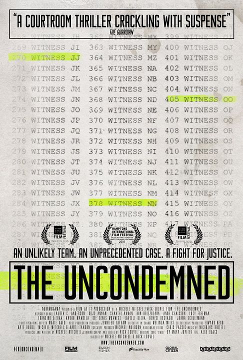The Uncondemned : Kinoposter