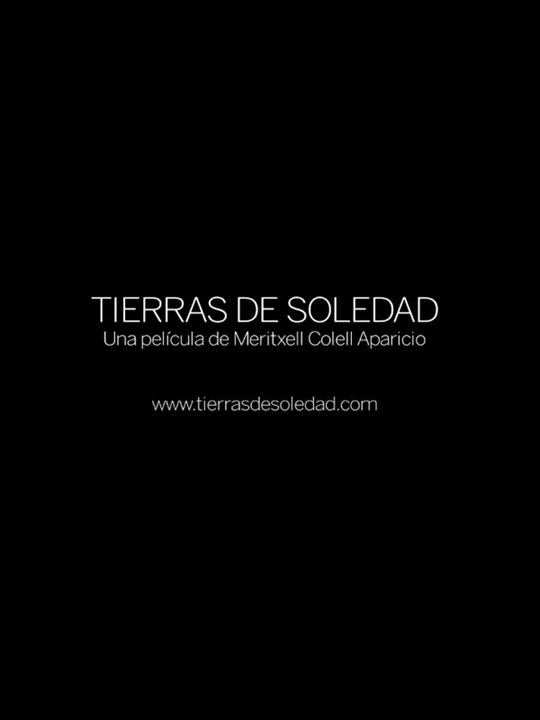 Tierras de soledad : Kinoposter