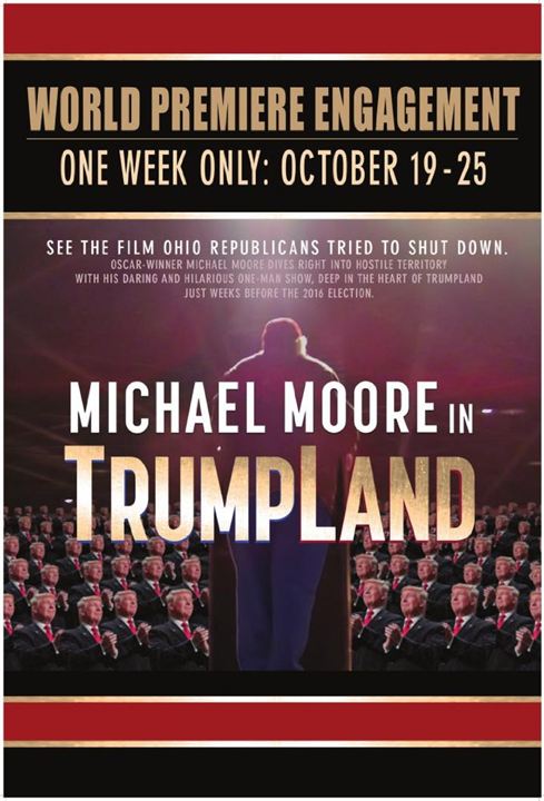 Michael Moore In TrumpLand : Kinoposter