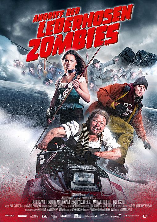 Angriff der Lederhosenzombies : Kinoposter