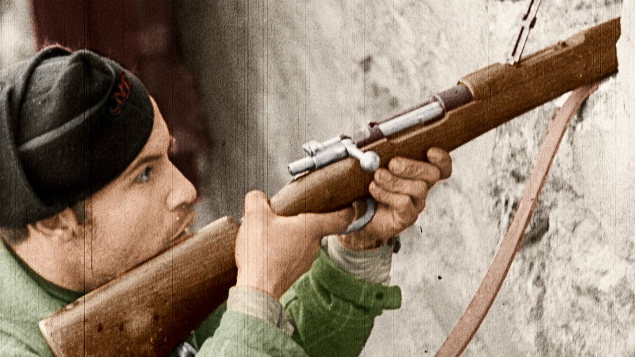 España en dos trincheras. La guerra civil en color : Bild