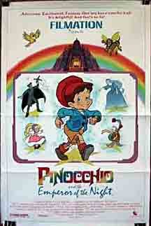 Pinocchio and the Emperor of the Night : Kinoposter