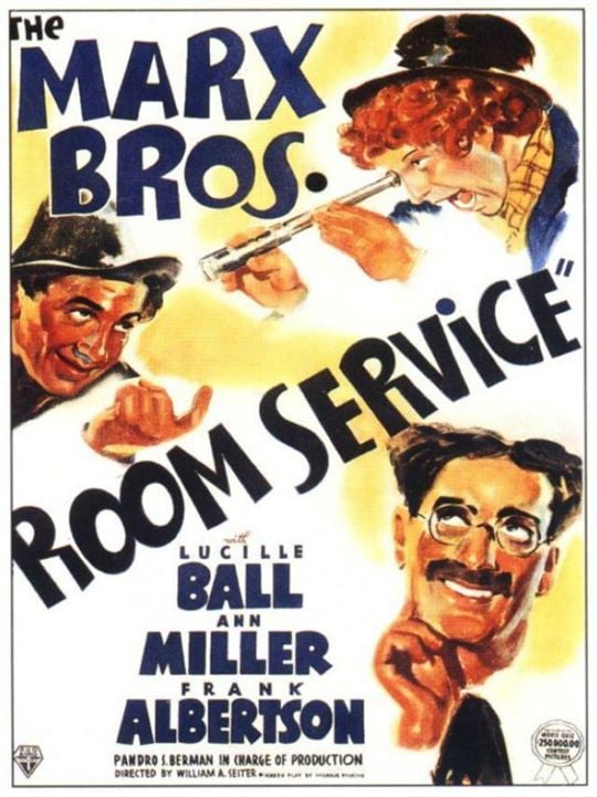 Die Marx Brothers: Zimmerdienst : Kinoposter