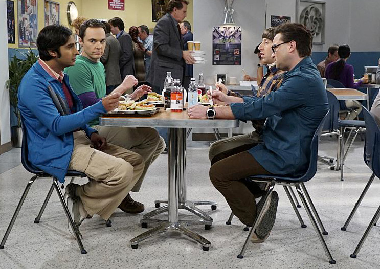 The Big Bang Theory : Bild Kunal Nayyar, Simon Helberg, Johnny Galecki, Jim Parsons