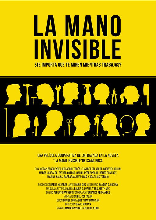 La mano invisible : Kinoposter
