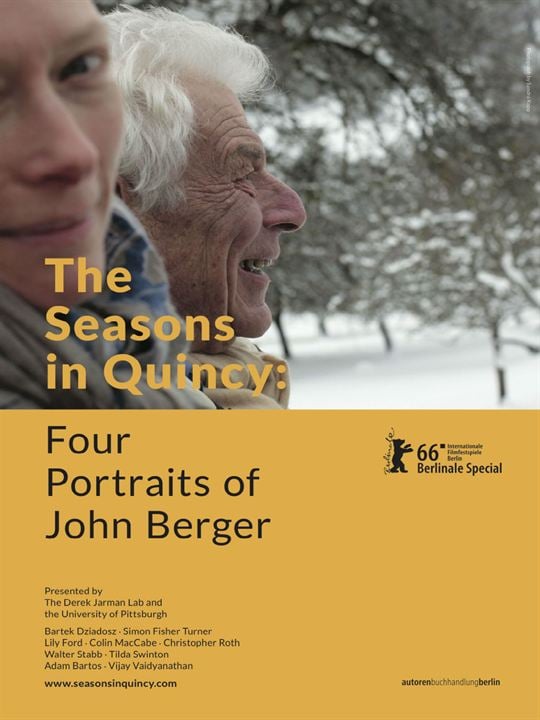 The Seasons in Quincy: Four Portraits of John Berger : Kinoposter