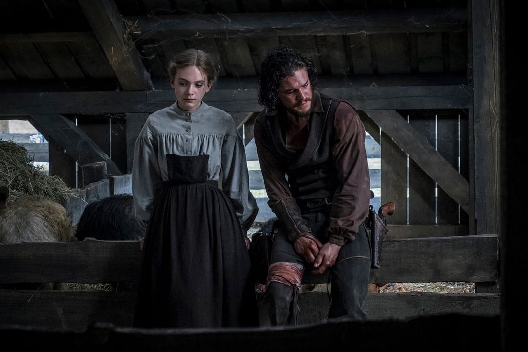 Brimstone : Bild Kit Harington, Emilia Jones