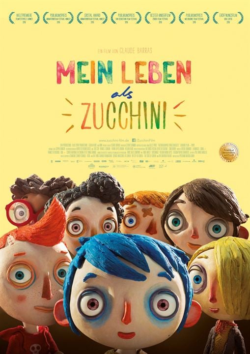 Mein Leben als Zucchini : Kinoposter