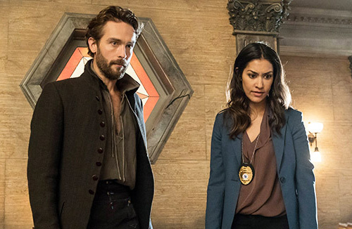 Bild Tom Mison, Janina Gavankar