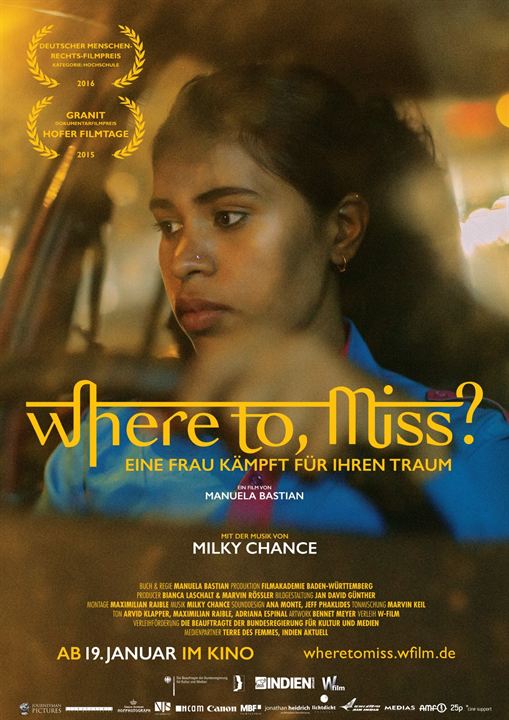 Where to, Miss? : Kinoposter