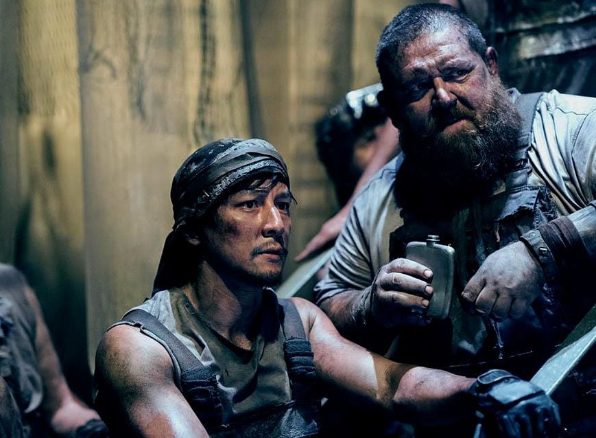 Bild Daniel Wu, Nick Frost