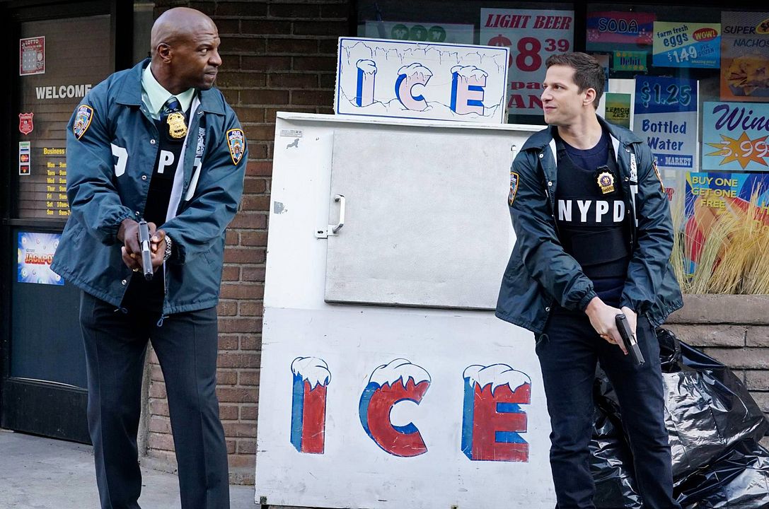 Brooklyn Nine-Nine : Kinoposter Andy Samberg, Terry Crews