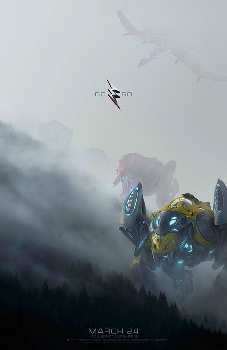 Power Rangers : Kinoposter