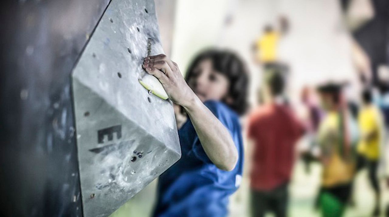 Jugando a escalar : Bild