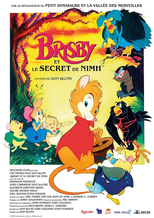Mrs. Brisby und das Geheimnis von Nimh : Kinoposter