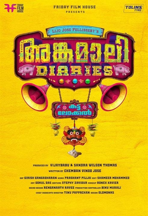 Angamaly Diaries : Kinoposter
