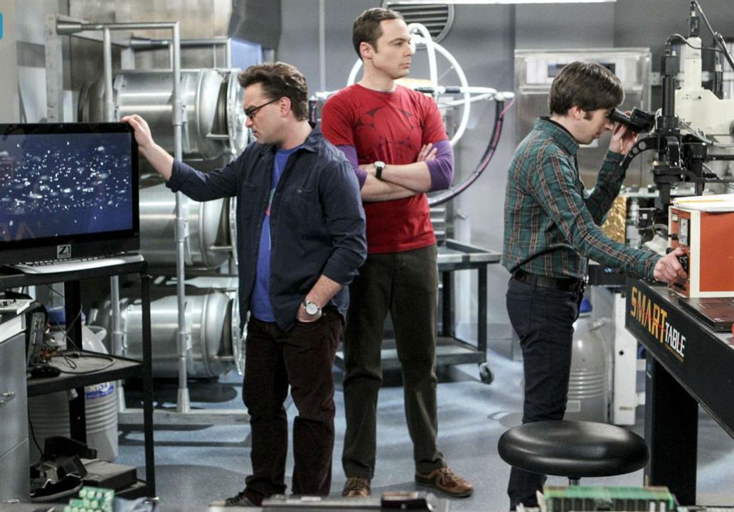 The Big Bang Theory : Bild Jim Parsons, Simon Helberg, Johnny Galecki