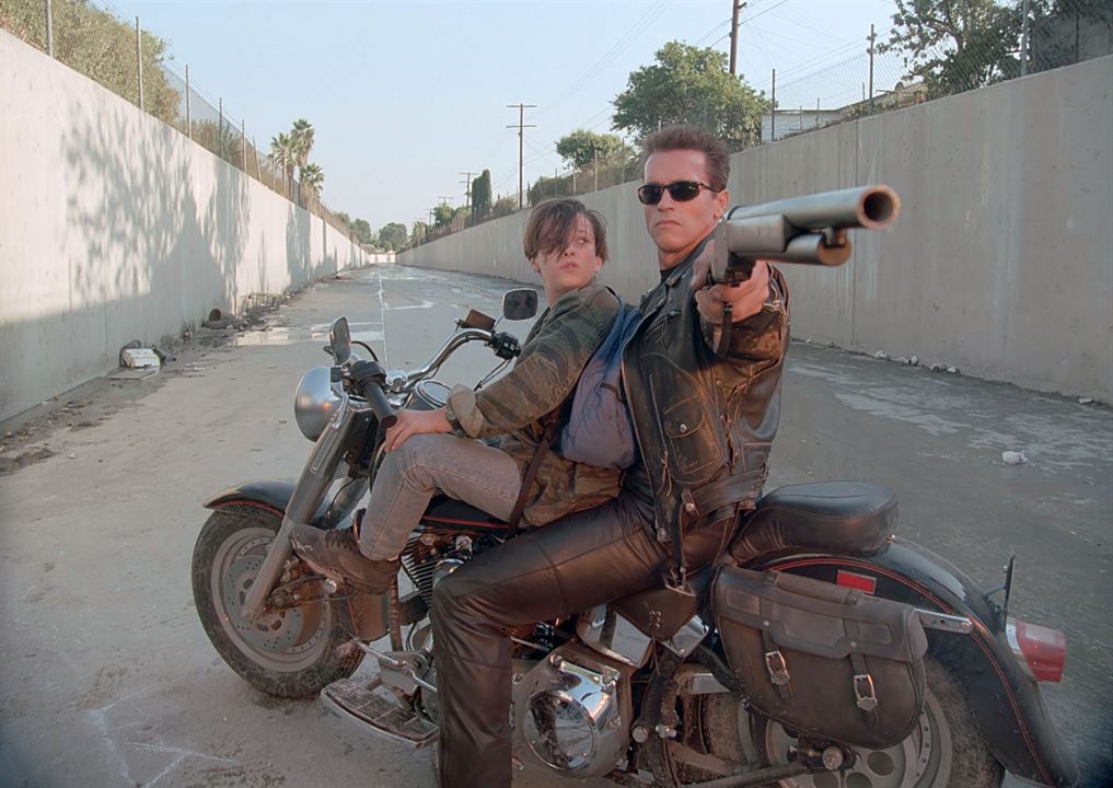 Terminator 2 - Tag der Abrechnung : Bild Arnold Schwarzenegger, Edward Furlong