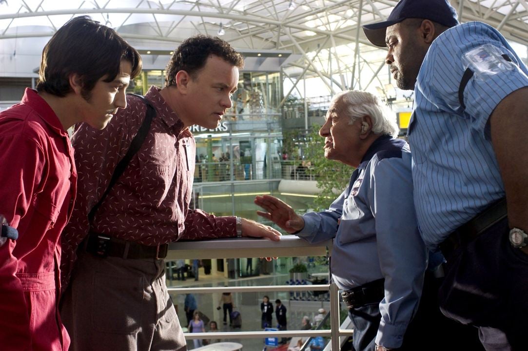 Terminal : Bild Tom Hanks, Chi McBride, Diego Luna, Kumar Pallana