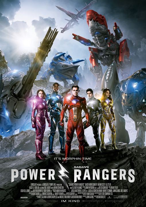 Power Rangers : Kinoposter