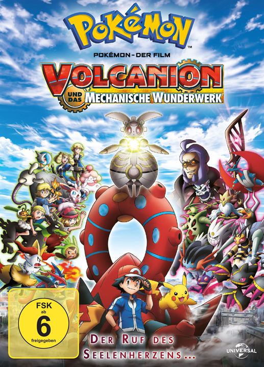 Pokémon der Film: Volcanion und das mechanische Wunderwerk : Kinoposter