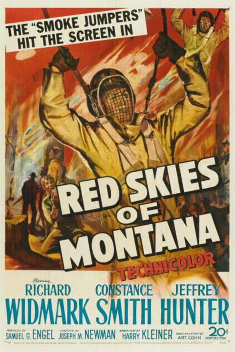 Feuerspringer von Montana : Kinoposter