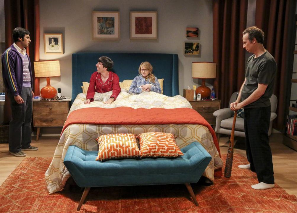 The Big Bang Theory : Bild Simon Helberg, Melissa Rauch, Kunal Nayyar, Kevin Sussman
