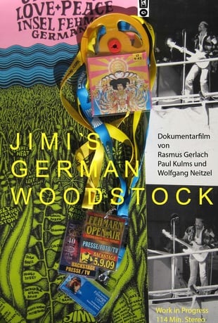 Jimi's German Woodstock : Kinoposter