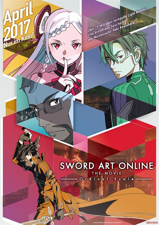 Sword Art Online - Ordinal Scale : Kinoposter