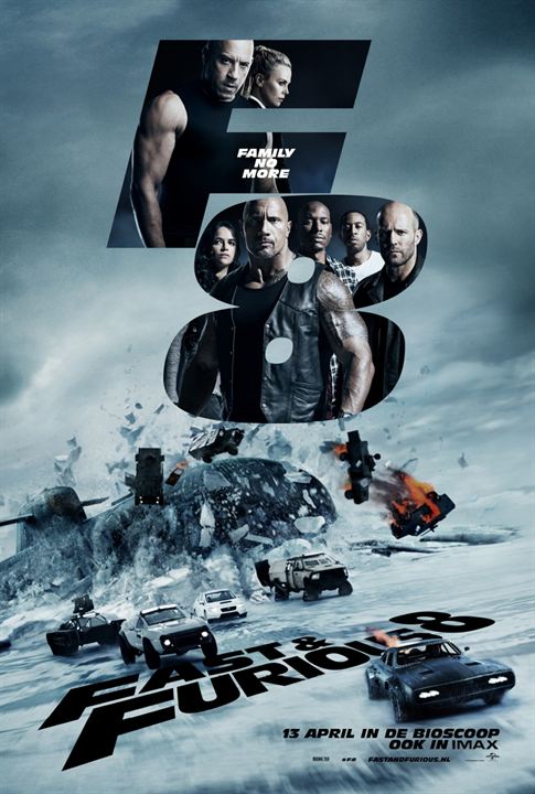 Fast & Furious 8 : Kinoposter