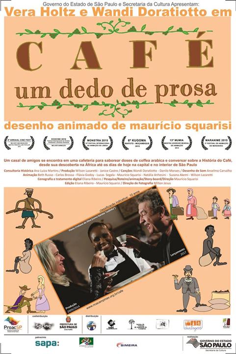 Café, um Dedo de Prosa : Kinoposter