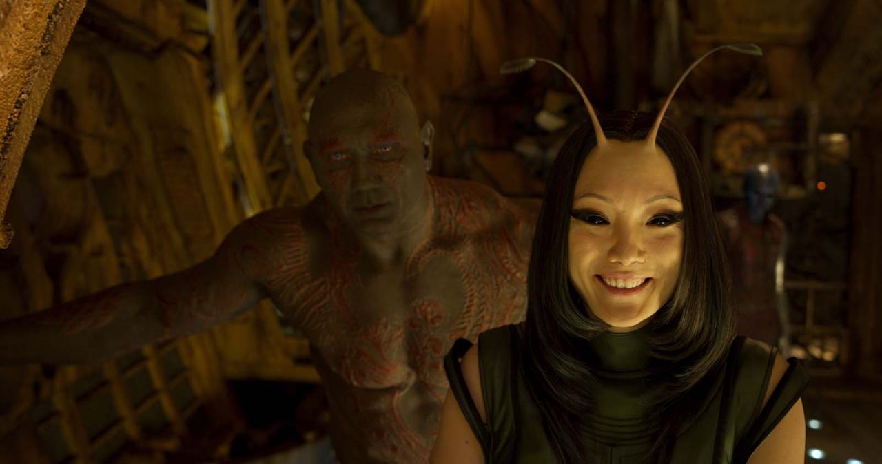 Guardians Of The Galaxy Vol. 2 : Bild Dave Bautista, Pom Klementieff