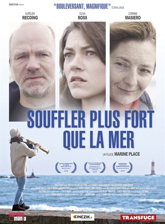 Souffler plus fort que la mer : Kinoposter