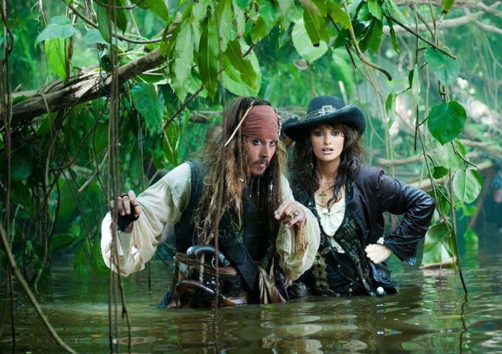 Pirates of the Caribbean: Fremde Gezeiten : Bild Johnny Depp, Penélope Cruz