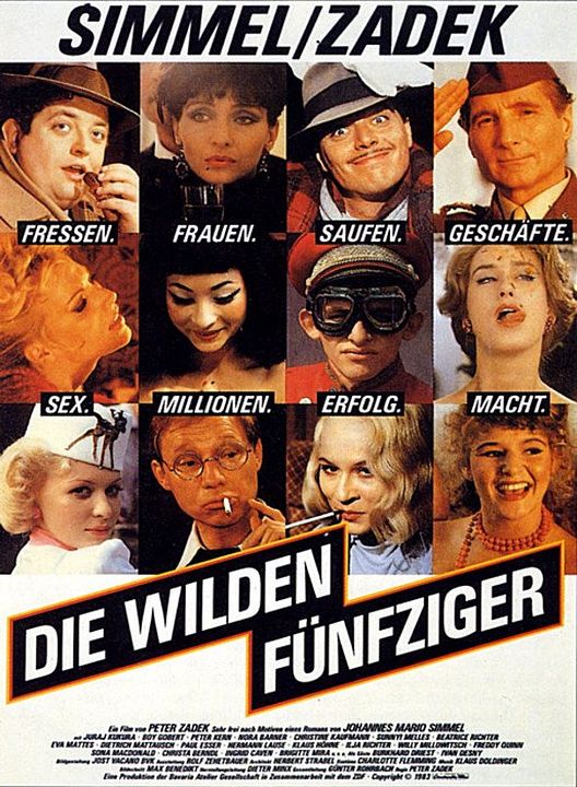 Die wilden Fünfziger : Kinoposter