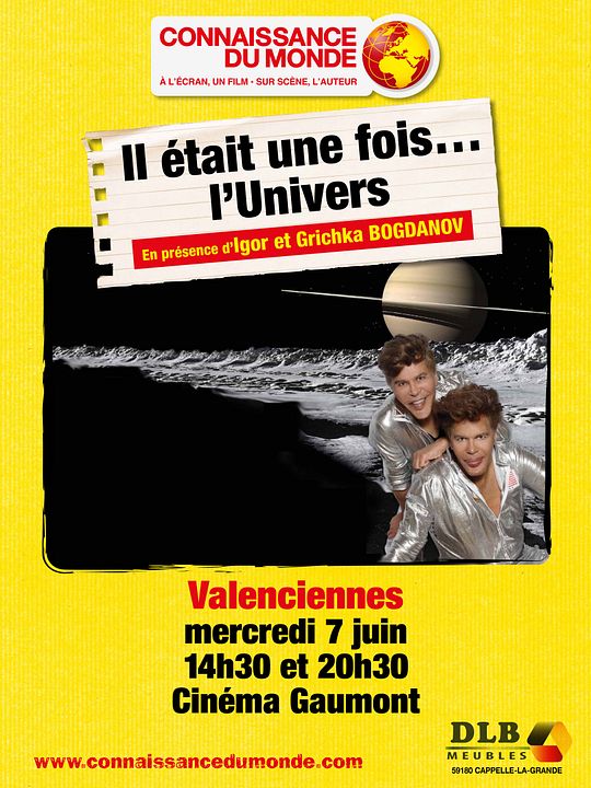 Connaissance du monde - Il était une fois... L'Univers : Kinoposter