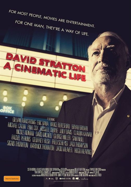 David Stratton – A Cinematic Life : Kinoposter