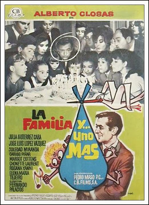 La familia y uno más : Kinoposter