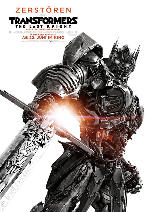 Transformers 5: The Last Knight : Kinoposter