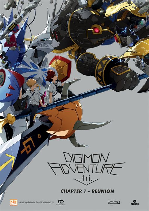 Digimon Adventure Tri. 1: Wiedervereinigung : Kinoposter
