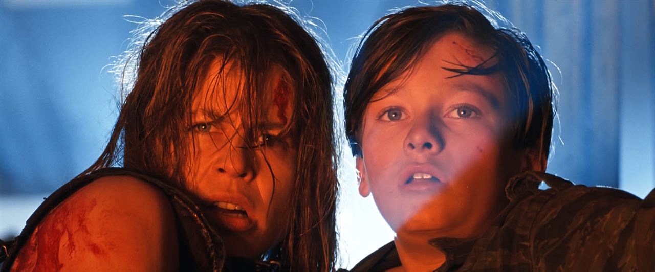 Terminator 2 - Tag der Abrechnung : Bild Linda Hamilton, Edward Furlong