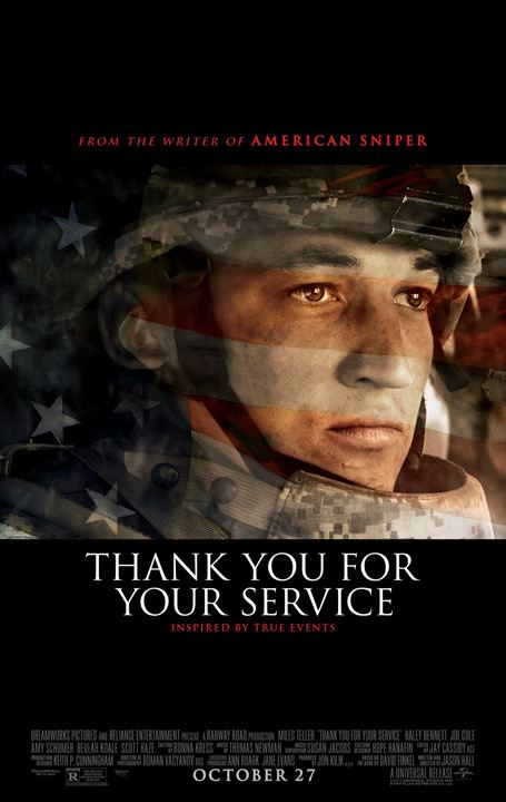 Thank You For Your Service : Kinoposter