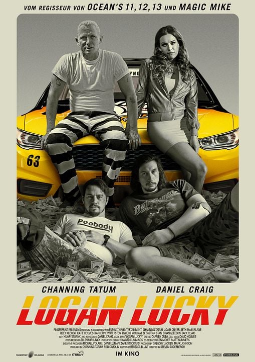 Logan Lucky : Kinoposter