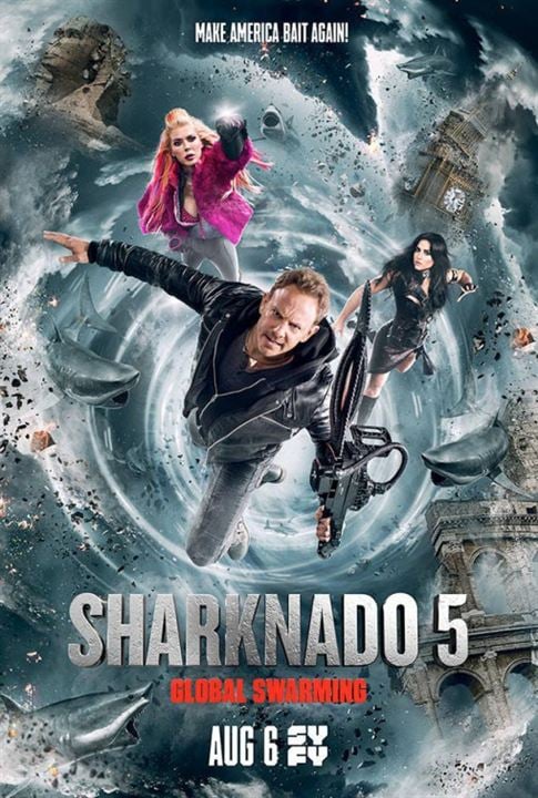 Sharknado 5 - Global Swarming : Kinoposter