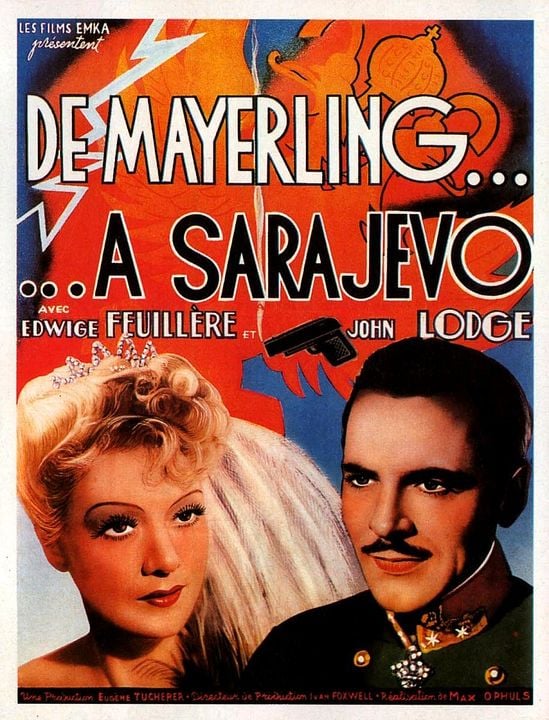 Von Mayerling bis Sarajevo : Kinoposter