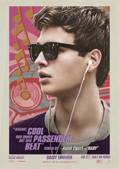 Baby Driver : Kinoposter