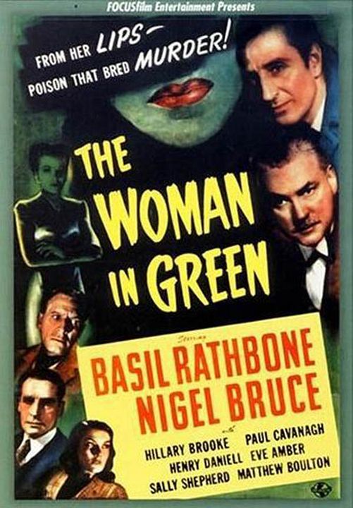 The woman in green : Kinoposter