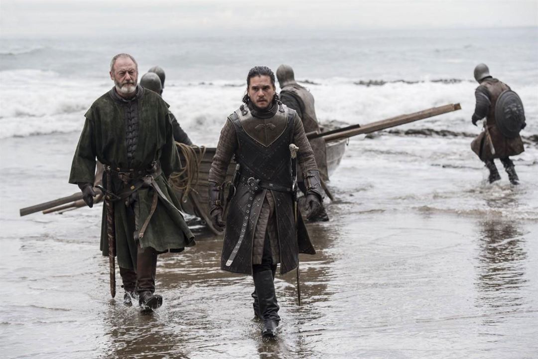Game Of Thrones : Kinoposter Liam Cunningham, Kit Harington