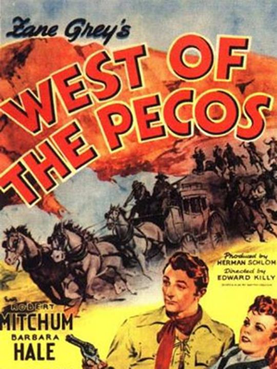 West of the Pecos : Kinoposter